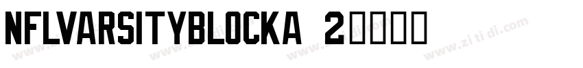 NFLVarsityBlockA 2字体转换